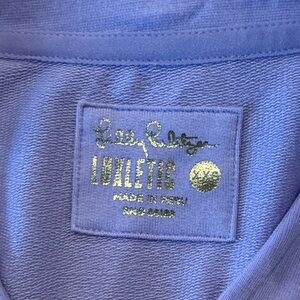 Lily Pulitzer Luxletic Lavender Athletic Shirt